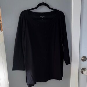 Eileen Fisher Black Long Sleeve Women's Top